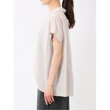フロントタックかぶり スキッパーシャツ | TAKA-Q WOMEN | 詳細画像17