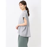 フロントタックかぶり スキッパーシャツ | TAKA-Q WOMEN | 詳細画像2