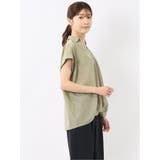 フロントタックかぶり スキッパーシャツ | TAKA-Q WOMEN | 詳細画像24