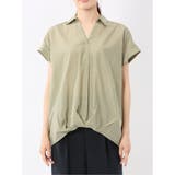 フロントタックかぶり スキッパーシャツ | TAKA-Q WOMEN | 詳細画像26