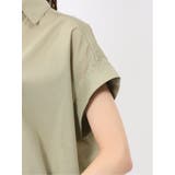フロントタックかぶり スキッパーシャツ | TAKA-Q WOMEN | 詳細画像30