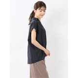 フロントタックかぶり スキッパーシャツ | TAKA-Q WOMEN | 詳細画像34