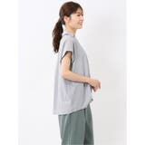 フロントタックかぶり スキッパーシャツ | TAKA-Q WOMEN | 詳細画像4