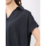 フロントタックかぶり スキッパーシャツ | TAKA-Q WOMEN | 詳細画像40