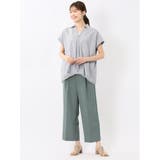 フロントタックかぶり スキッパーシャツ | TAKA-Q WOMEN | 詳細画像5
