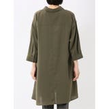 吸水速乾 7分袖 スキッパー シャツワンピース | TAKA-Q WOMEN | 詳細画像20