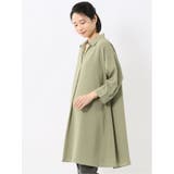 吸水速乾 7分袖 スキッパー シャツワンピース | TAKA-Q WOMEN | 詳細画像26