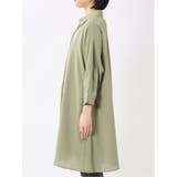 吸水速乾 7分袖 スキッパー シャツワンピース | TAKA-Q WOMEN | 詳細画像31