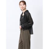 ショート シアー長袖シャツ | TAKA-Q WOMEN | 詳細画像2