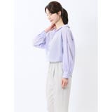 ショート シアー長袖シャツ | TAKA-Q WOMEN | 詳細画像22