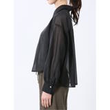 ショート シアー長袖シャツ | TAKA-Q WOMEN | 詳細画像7
