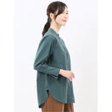 マオカラー 長袖ブラウス | TAKA-Q WOMEN | 詳細画像13 