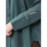 マオカラー 長袖ブラウス | TAKA-Q WOMEN | 詳細画像18 