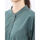 マオカラー 長袖ブラウス | TAKA-Q WOMEN | 詳細画像19 