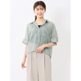 73サックス | ドルマン ショートシャツ | TAKA-Q WOMEN