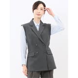 テーラード ジレ | TAKA-Q WOMEN | 詳細画像1