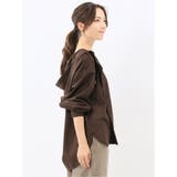 マイクロサキソニー シャツアウター | TAKA-Q WOMEN | 詳細画像13 