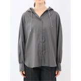 マイクロサキソニー シャツアウター | TAKA-Q WOMEN | 詳細画像6 