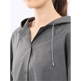 マイクロサキソニー シャツアウター | TAKA-Q WOMEN | 詳細画像9 