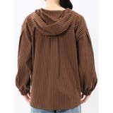 綿混ブロード ストライプ柄 シャツアウター | TAKA-Q WOMEN | 詳細画像8 