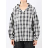 綿混ブロード チェック柄 シャツアウター | TAKA-Q WOMEN | 詳細画像6 