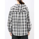 綿混ブロード チェック柄 シャツアウター | TAKA-Q WOMEN | 詳細画像8 