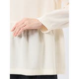 ツイードペプラム 長袖プルオーバーブラウス(セットアップ可能) | TAKA-Q WOMEN | 詳細画像10 