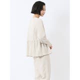 ツイードペプラム 長袖プルオーバーブラウス(セットアップ可能) | TAKA-Q WOMEN | 詳細画像17 