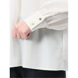 レースサテン 長袖プルオーバーブラウス | TAKA-Q WOMEN | 詳細画像11 