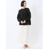 レースサテン 長袖プルオーバーブラウス | TAKA-Q WOMEN | 詳細画像18 