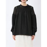 レースサテン 長袖プルオーバーブラウス | TAKA-Q WOMEN | 詳細画像19 