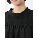 レースサテン 長袖プルオーバーブラウス | TAKA-Q WOMEN | 詳細画像22 