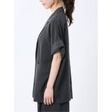 タンブラーオックス 半袖ジャケット(セットアップ可能) | TAKA-Q WOMEN | 詳細画像21