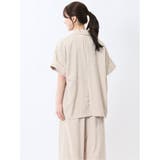 タンブラーオックス 半袖ジャケット(セットアップ可能) | TAKA-Q WOMEN | 詳細画像3