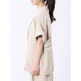 タンブラーオックス 半袖ジャケット(セットアップ可能) | TAKA-Q WOMEN | 詳細画像7