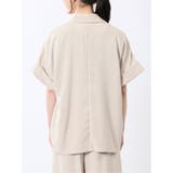 タンブラーオックス 半袖ジャケット(セットアップ可能) | TAKA-Q WOMEN | 詳細画像8