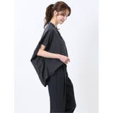 タンブラーブッチャー ストライプ柄 プルオーバーブラウス(セットアップ可能) | TAKA-Q WOMEN | 詳細画像16