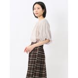 シアースラブ 半袖プルオーバーブラウス | TAKA-Q WOMEN | 詳細画像15