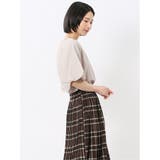 シアースラブ 半袖プルオーバーブラウス | TAKA-Q WOMEN | 詳細画像17