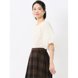 シアースラブ 半袖プルオーバーブラウス | TAKA-Q WOMEN | 詳細画像2