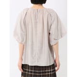 シアースラブ 半袖プルオーバーブラウス | TAKA-Q WOMEN | 詳細画像21