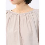 シアースラブ 半袖プルオーバーブラウス | TAKA-Q WOMEN | 詳細画像22