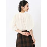 シアースラブ 半袖プルオーバーブラウス | TAKA-Q WOMEN | 詳細画像3
