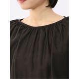 シアースラブ 半袖プルオーバーブラウス | TAKA-Q WOMEN | 詳細画像35