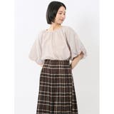 04グレー | シアースラブ 半袖プルオーバーブラウス | TAKA-Q WOMEN
