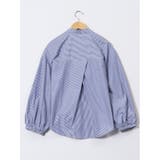ブロード バンドカラー フリル長袖ブラウス | TAKA-Q WOMEN | 詳細画像24