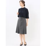タック衿 長袖プルオーバーブラウス | TAKA-Q WOMEN | 詳細画像25 