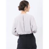 ピンタック 8分袖プルオーバーブラウス  | TAKA-Q WOMEN | 詳細画像12 