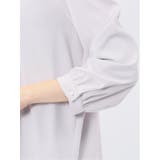 ピンタック 8分袖プルオーバーブラウス  | TAKA-Q WOMEN | 詳細画像19 