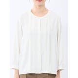 ピンタック 8分袖プルオーバーブラウス  | TAKA-Q WOMEN | 詳細画像6 